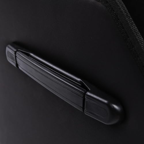 OLG Car Trunk Organizer 50L SUV Bin with (Magnetic Lid) (Faux Leather) (Collapsible Design) - (2 Dividers) (50kg Anti-Slip Hold) Waterproof Storage Box for Cars and Camping