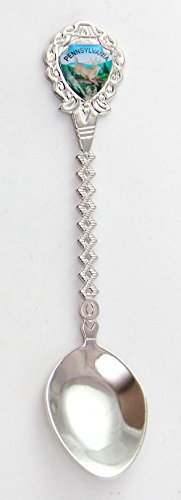 Pennsylvania State Souvenir Collectible Twist Spoon 5