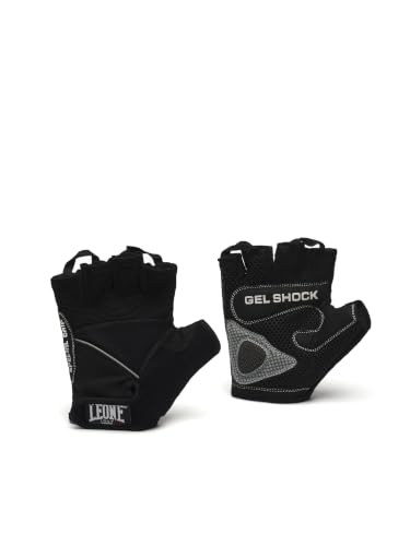 LEONE 1947, Guanti Palestra, Unisex - Adulto, Nero, M, AB712