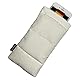 SAFACUS Thermo Handyhülle Tasche Universal Daunen Pouch Handysocke Weihnachten Geschenke für Smartphones Handy Winter Handyhülle für iPhone 14 13 12Plus X, Samsung Galaxy (White)