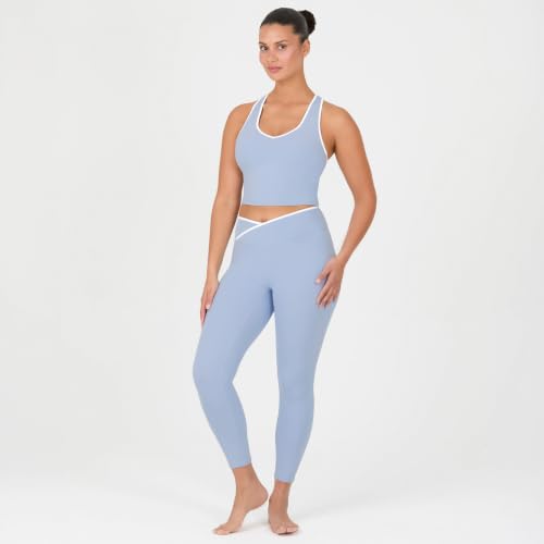 Image of YITTY Active Sports Bra Tank, Tank Top for Women with Built-in Bra, Racerback, Removable Cups, Low-Impact Yoga and Gym