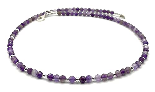 Collier améthyste naturelle argent 925 : fini les bijoux ternes et fragiles