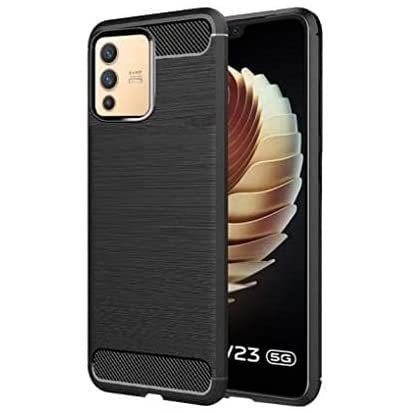 Image of Hybrid Carbon Fiber Back Case for Vivo V23 (Black)