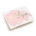 Thank You Cards with Envelopes (Set of 48) | Great for Baby Shower, Bridal Shower, Wedding, Parties & More | Thank You Notes Gold Foil Stamped Premium Cardstock with Pink Blush Watercolor Design