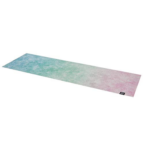 ALINCO (Alinco) Travel Yoga mat Thickness 1.0mm 180 × 60cm Folding Allowed Lightweight Long Size Microfiber hot Yoga WBY7015