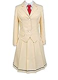 HonRmon WataMote Tomoko Kuroki Cosplay Costume Custom Made (Women-XS) Beige