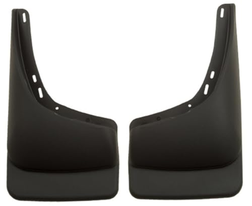 Husky Liners - Rear Mud Guards | 1997 - 2004 Dodge Dakota w/ OE Fender Flares, Rear Set - Black, 2 Pc. | 57031