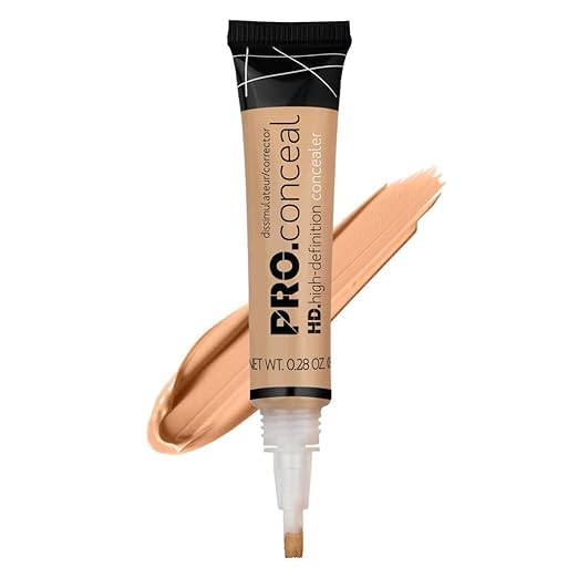 reddot X LA Pro HD Conceal Liquid Concealer for Face Makeup, Full Coverage Beauty Colour Corrector, Ideal for Dark Circles, Women (Natural, GC - 972)