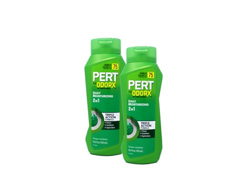 Pert Complete 2-in-1 Shampoo & Conditioner, All-Day Freshness, 25.4 fl oz (Pack of 2)