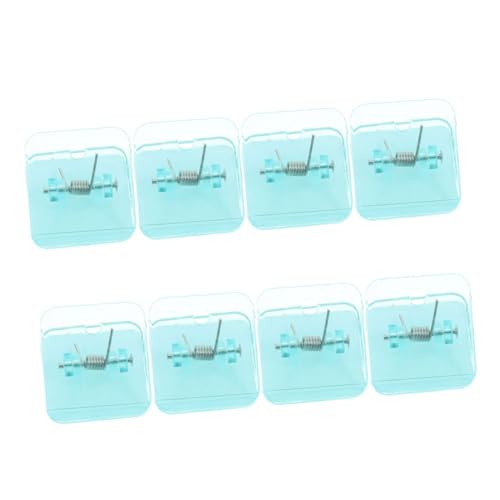 ifundom 8個 おしっこパッドホルダー 犬用トイレトレーニングパッドホルダー 子犬のトレーニングパッドホルダー 犬のおしっこパッドクリップ Sky-blue