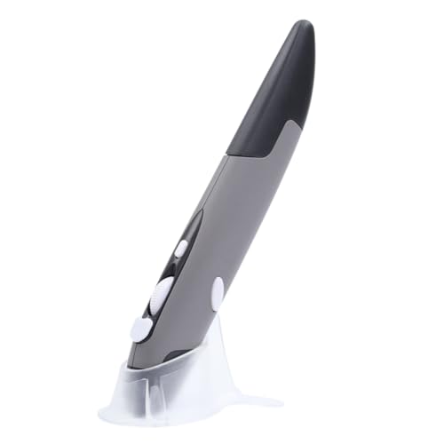 UKCOCO 2.4G Pluma Ratón Inalámbrico Ajustable con Soporte Computadora Portátil y Tablet Compacto Color
