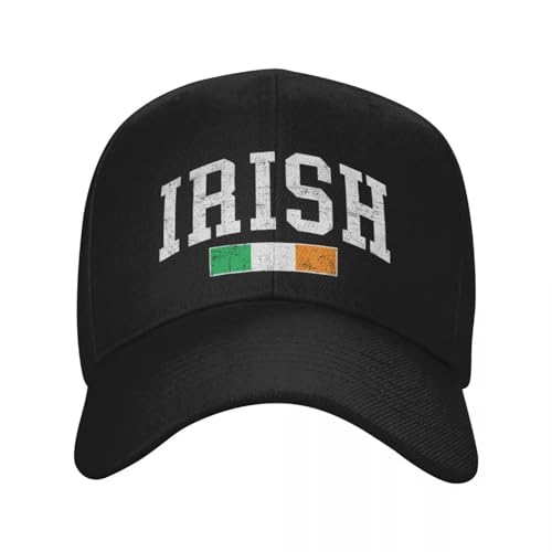 Casquette drapeau irlandais rétro pour sport automne et Saint-Patrick