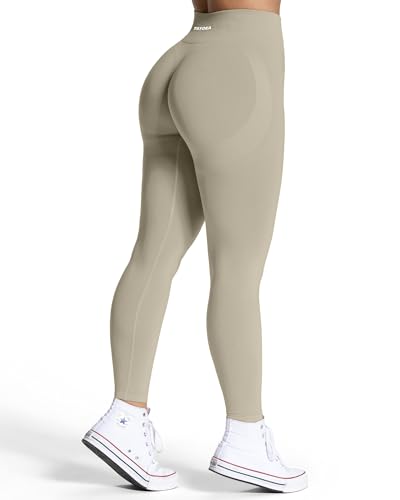 TAYOEA Sport Leggings Damen Push Up Booty Lifting Sportleggins Seamless Scrunch Butt Sporthose für Yoga Gym und Alltag