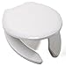 Comfort Seats C2200OS00 Jones Stephens Slow Close Premium Plastic Open Front Elongated Toilet Seat, White