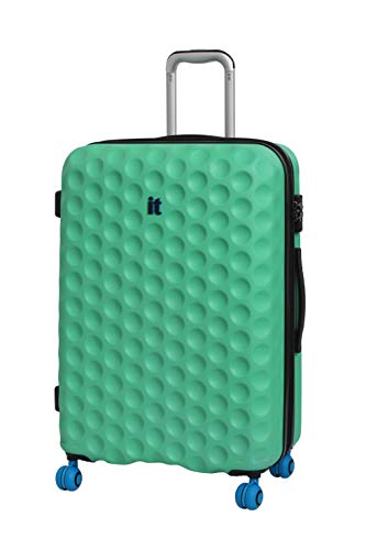 it luggage Bubble-Spin 4 Wheel Hard Shell Single Expander Suitcase Cabin with TSA Lock Maleta, 54 cm, 48 Liters, Verde (Biscay Green)