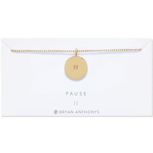 Pause Necklace for Women