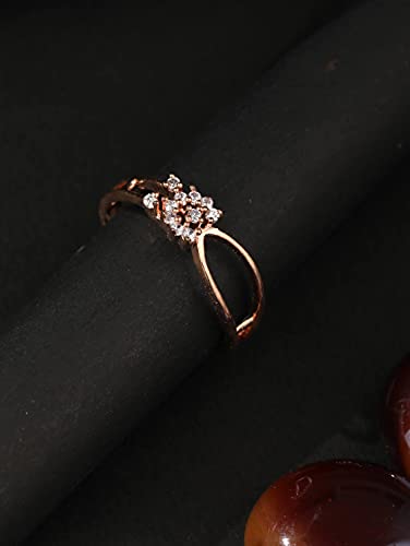 Women's American Diamond Plated Ring, Elegant Gift