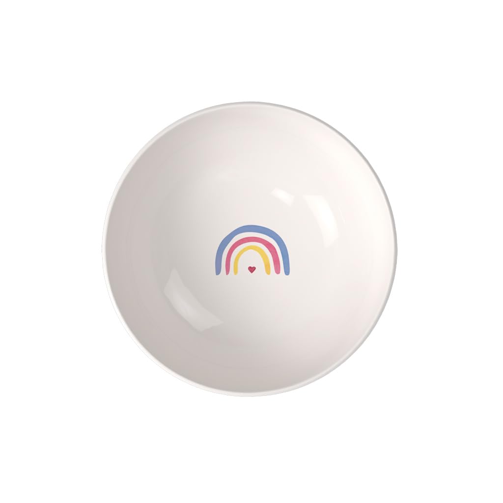 Villeroy & Boch – With Love miseczka do musli Be Happy, miseczka do musli, zup, sałatek, zup ramen lub deserów wykonana z porcelany Premium, można myć w zmywarce i używać w kuchence mikrofalowej