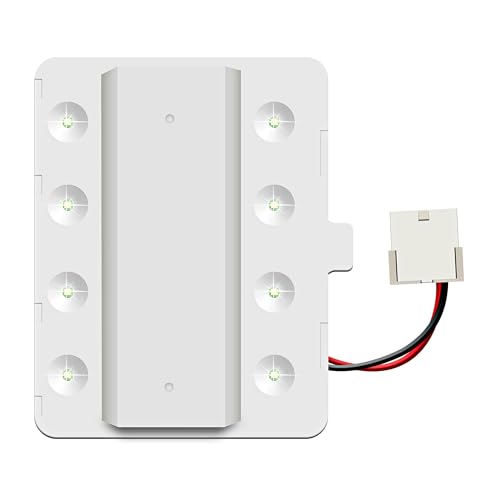 Image of HPUY W10866538 W11043011 LED Light Replacement for Kenmore Maytag Amana IKEA Whirlpool Refrigerator Led Light Replace Q184G2 with Cover