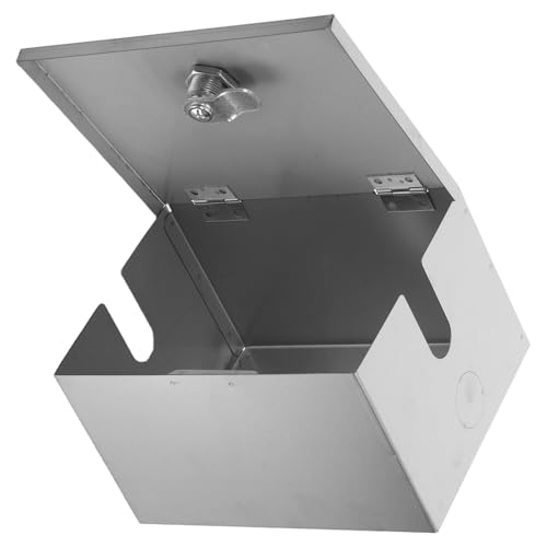 Boîtier de prise antivol en acier inoxydable Yardenfun IP44 pour jardin