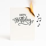 Funny Never-Ending Singing Prank Birthday Card with Glitter Surprise - Annoying Birthday Card For Men Women - Hilarious Greeting Cards Surprise Prank Music & Glitter - Gifts For Mum Dad Him Her