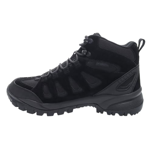 Image of Propet Mens Ridge Walker Round Toe Hiking Casual Boots Ankle - Black