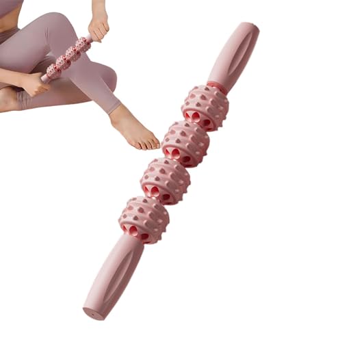 Muscle Roller Stick,Massage Rollers Rolling Pins | Anti-Slip Handle Rolling Massage Stick, Leg Massage Tool for Athletes and Soothing Cramps