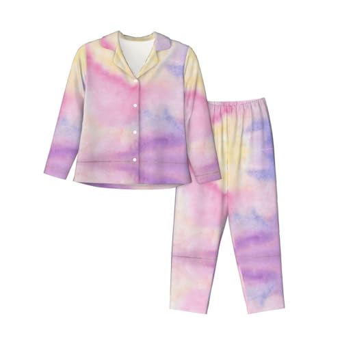 Pyjama à manches longues femme douillet pour soirées d'hiver cocooning en XXL