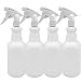 EZPRO USA Empty Spray Bottles for Cleaning Solutions 32oz, Squirt Bottles for Cleaning, Spray Squirt Bottle, Upside Down Trigger, White, pack