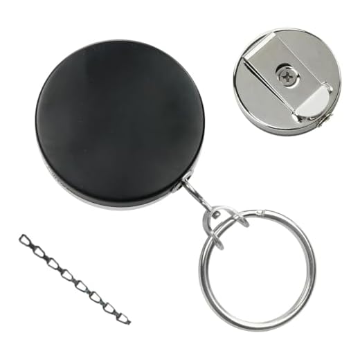 10 Pack Heavy Duty Metal Badge Reel