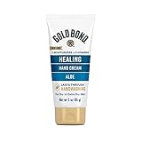 Gold Bond Healing Hand Cream, 3 oz Hand Cream With Aloe, Moisture That Lasts Through Handwashing
