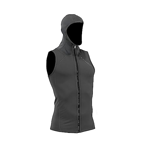 Sharkskin Titanium 2 Men's Hooded Zip Vest - Medium