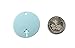Mi Bautizo Tags - Round Custom Baptism Favor Tags - 20pc (Blue)