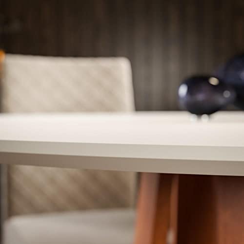 Conjunto Sala de Jantar 1 Mesa Redonda com 4 Cadeiras Beatriz Espresso Móveis