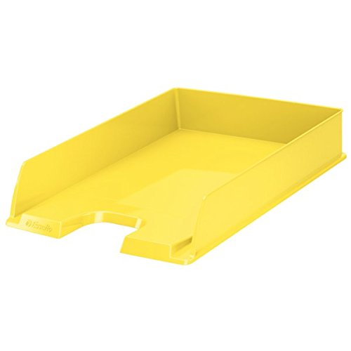 Leitz Bandeja portadocumentos Europost VIVIDA de Esselte, estándar, A4, Amarillo, 623925