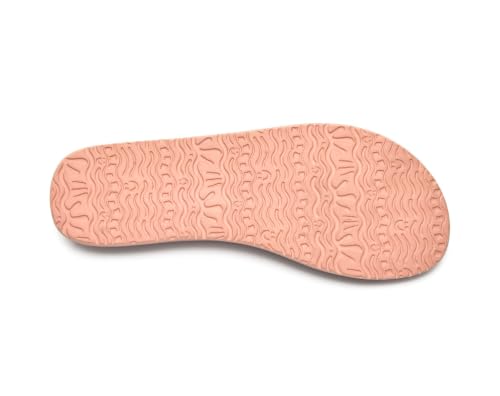 Image of Sanuk Yoga Joy Womens Flip Flops | Yoga Mat Footbed | Sandals for Women | Womens Yoga Sandals | Women's Beach Sandals