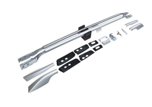 Barres de toit longitudinales Toyota Land Cruiser LC300 finition Silver haut de gamme durable