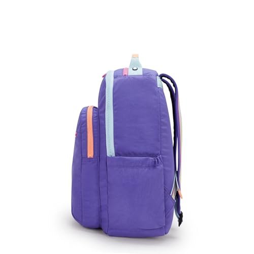 Image of Kipling Women's Seoul Fc 15 inch Laptop Backpack, Durable, Roomy with Padded Shoulder Straps, Built-In Protective Sleeve