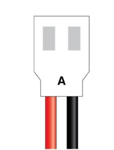 Cavo Adattatore JST A 3 Vie Parallelo Maschio-Maschio - Per Carica Batterie LiPo 2 Pin