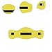YIJU Pool Floats Back Swim Belt Swim Accessory with Buckle EVA Foam Yellow