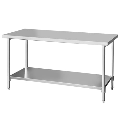 ステンレス 作業台 業務用 調理台 厨房 1500×600×800 板厚1.2mmモデル ステンレステーブル ワークテーブル キッチン KIPROSTAR(キプロスター) ステンレス 作業台 業務用 調理台 厨房 1500×600×800 板厚1.2mmモデル ステンレステーブル ワークテーブル キッチン KIPROSTAR(キプロスター)