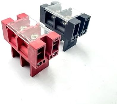 Binary ESS Fence Battery Terminals (1 Set) 100 Amp Full Copper Terminal Connectors for DIY Projects, Lithium Batteries Packs, 2 Pcs, (1 Black & 1 Red) with 2 in & 2 Out.-image-41