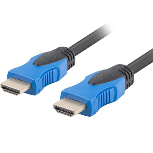 LANBERG CABLE HDMI MACHO/MACHO V2.0 CU 4K 0.5M NEGRO