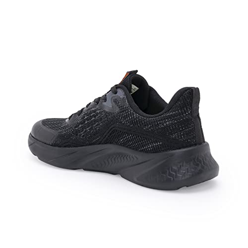 Image of Red Tape Men Black Walking Shoes