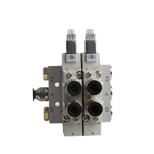 Combinación de válvula solenoide SY5120-4LZD-01 de 8mm para control electrónico 4