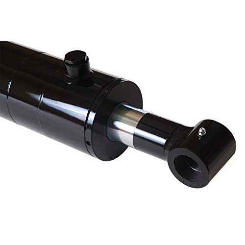 Image of Magister Hydraulic Cylinder 3.5 inch Bore x 16 inch Stroke, Welded Hydraulic Ram with Cross Tube Ends, Double Acting Hydraulic Piston 3500 PSI (WCT 3.5x16)