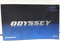 2013 Honda Odyssey Owners Manual B00RBDHORQ Book Cover