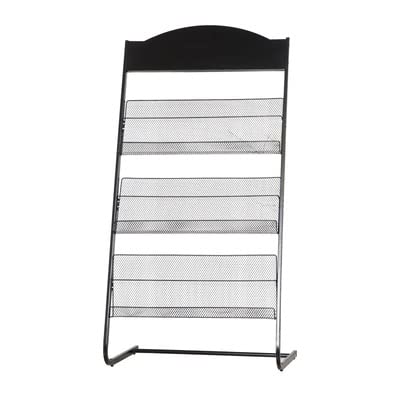 KIZQYN Revisteros Decorativos Almacenamiento de periódicos Revista Revista Revista Revista Rack Pantalla Pantalla Pantalla Promocional Material Rack Publicidad Rack Soporte Folletos