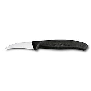 Victorinox Tourniermesser Swiss Classic, gerader Schliff, Edelstahl, rostfrei, schwarz, 0 cm