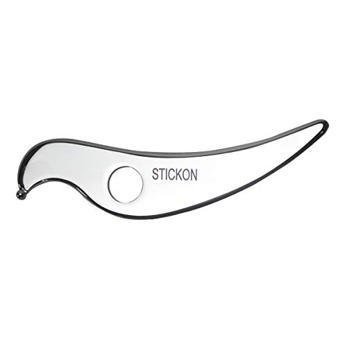 Stainless Steel Gua Sha Scraping Massage Tool - STICKON IASTM Tools Great Soft Tissue Mobilization Tool (B1 Shape)